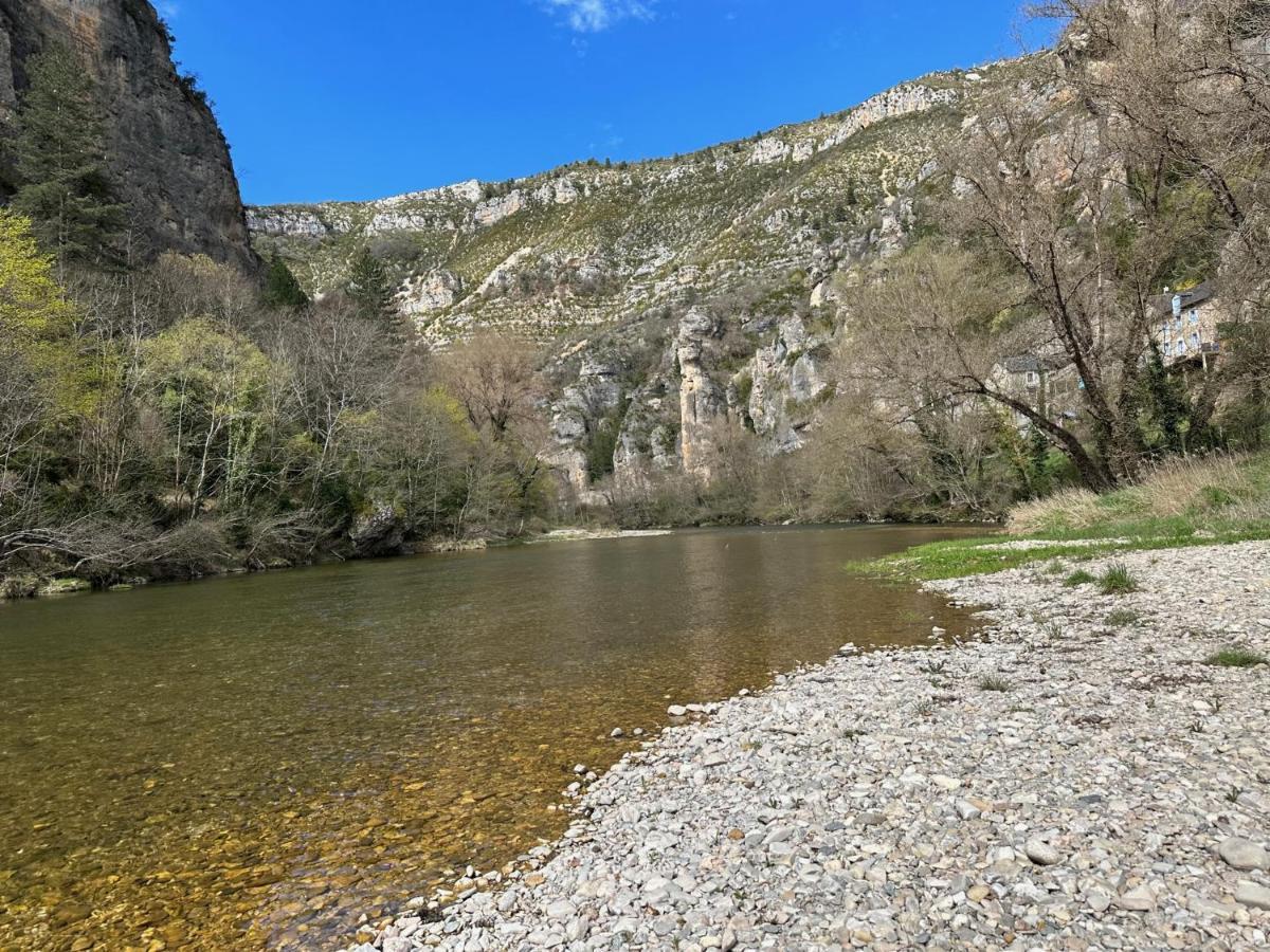 Gorges Du Tarn - Maisonnette A Flanc De Falaise Sainte-Énimie Εξωτερικό φωτογραφία